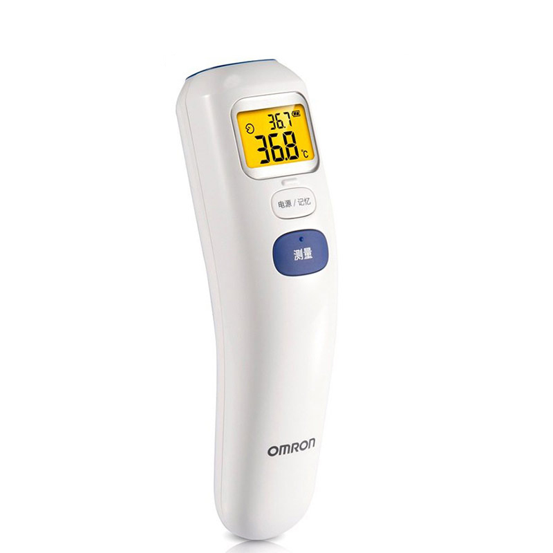 欧姆龙(OMRON) 电子体温计MC-872 温度计 红外线 额温枪 额头 医用儿童专用 日本 成人 婴幼儿 精度医学高清大图