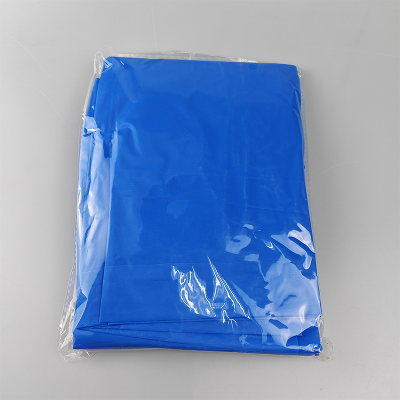 鸽护 加厚非一次性雨衣 蓝色束口加厚款140g 件高清大图