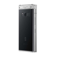 全新三星(SAMSUNG) W2018+ 心系天下 全网通4G手机 翻盖智能双卡 国行正品 典藏尊铂 (6 RAM+256) ML