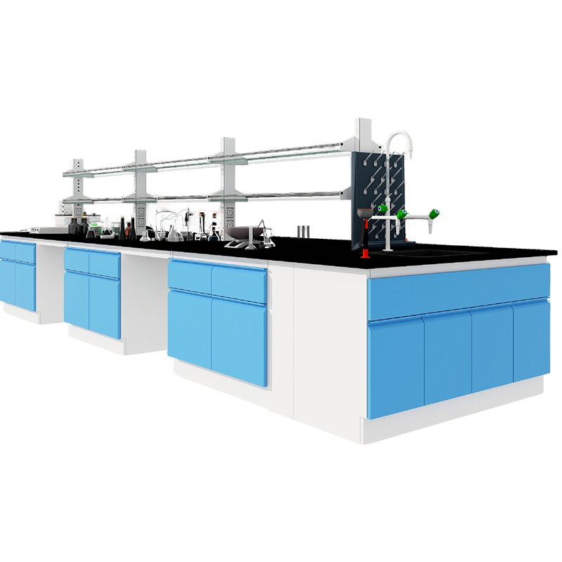 鑫导 实验室工作台 SYT58-钢木中央台定制 米高清大图