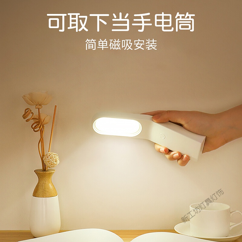 苏宁放心购 宿舍小台灯迷你床头阅读灯护眼充电led小夜灯学习神器寝室卧室书桌台灯高清大图