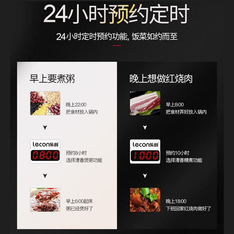 乐创 商用电压力锅 家10L大容量饭店电饭锅食堂饭堂用高压锅 LC-J-Y10 BDZSSC高清大图