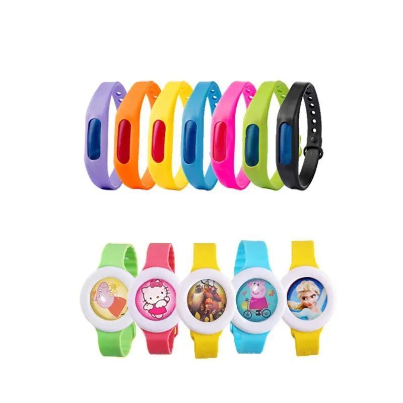 户外旅行驱蚊扣成人携带同款婴幼儿童驱蚊手环驱蚊手表防叮咬|手表+手环 5个