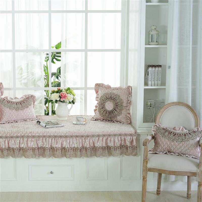 飘窗垫榻榻米四季阳台金丝绒毛绒高端坐垫专业定制环保舒适万能垫