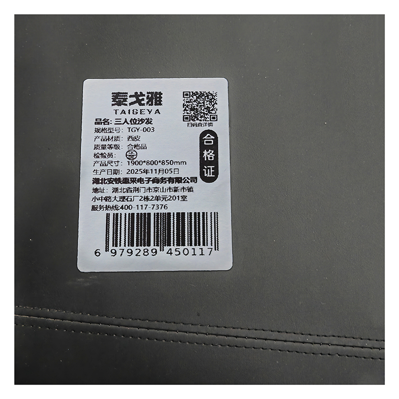 泰戈雅 三人位沙发 TGY-003 张高清大图