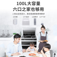 [热卖爆品]先科SAST/ T6-1 液化气 集成灶厨房环保灶一体灶台 侧吸式抽油烟机燃气灶操作更便捷 智能熄火保护