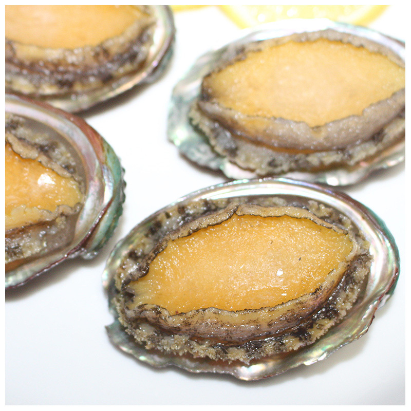 渔鲜世海 活冻鲍鱼200g 盒装8只 星级厨房食材