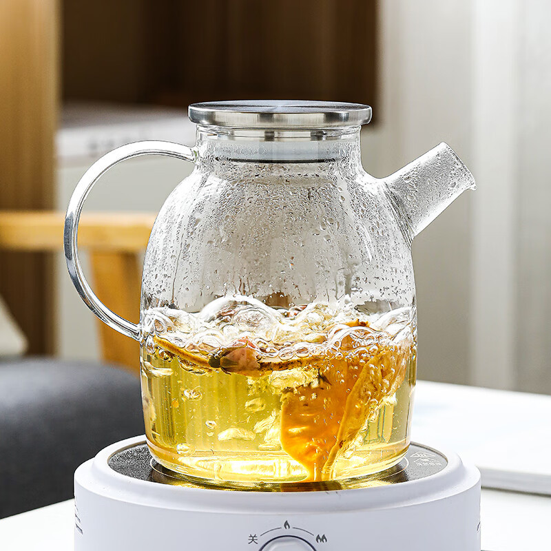 苏氏陶瓷(SUSHI CERAMICS) BL-0010 高硼硅玻璃茶壶 1780ml (单位:个)高清大图