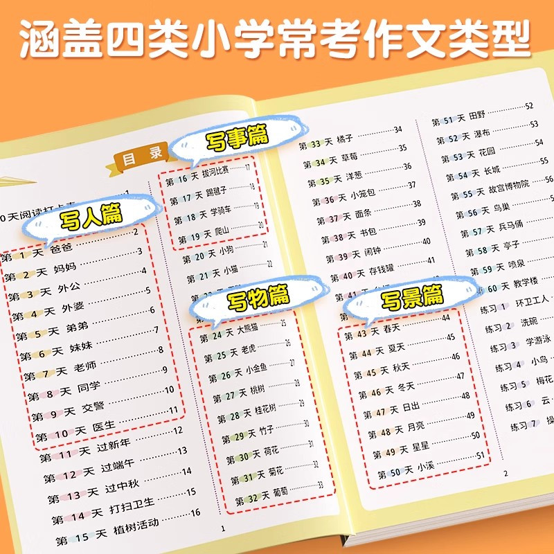[三年级]扩句法+五感法+加词法+三年级作文起步 [正版]一看就会扩句法写作文小学语文扩词扩句练习五感法写作文一年级二年