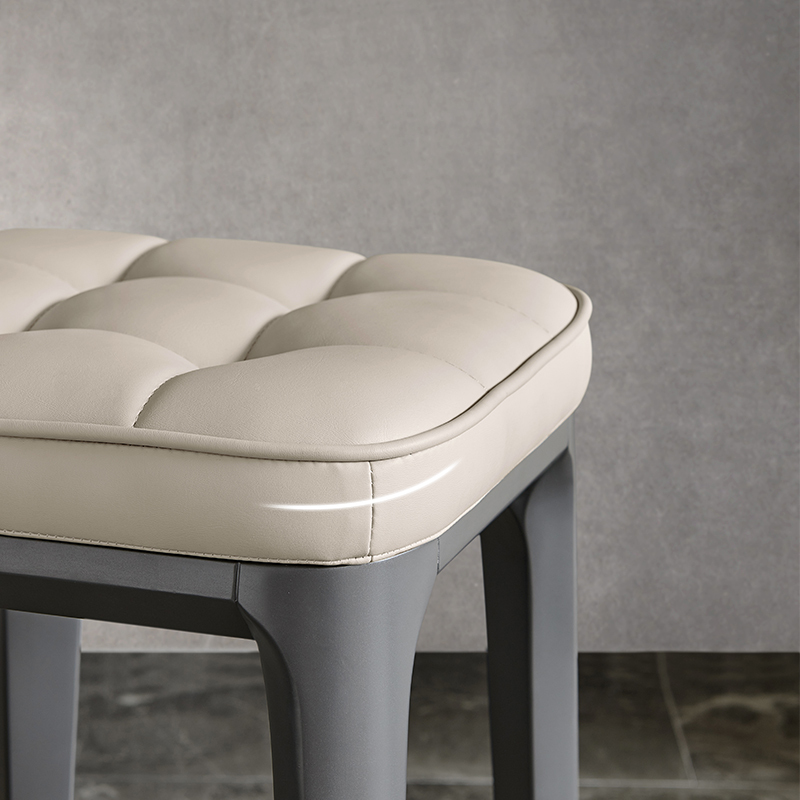 芝华仕cheers芝华仕餐椅家用现代简约客厅凳子实木轻奢圆凳梳妆台椅子