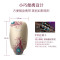 飞利浦(Philips) 负离子梳 按摩梳造型美发梳呵护头发防静电梳子颐和园联名女神专属礼盒HP4722/15BP金色