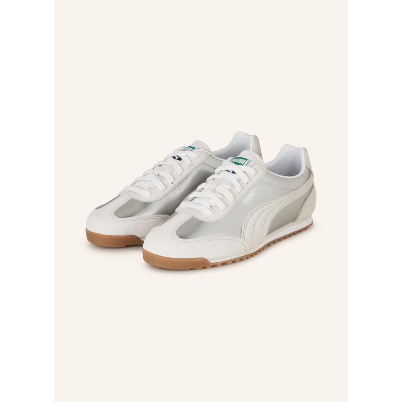 彪马(Puma)绒面革拼接压纹皮革女综合训练鞋舒适羊皮衬里防滑耐磨