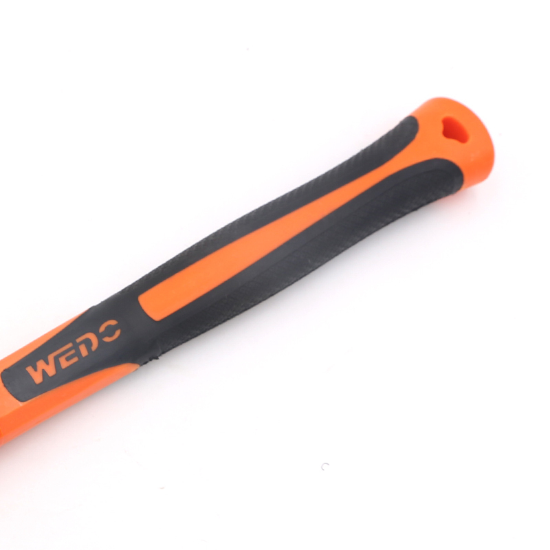 维度(WEDO)WD662-14 德式包塑柄钳工锤 碳钢 800g 扁嘴锤 鸭嘴锤高清大图
