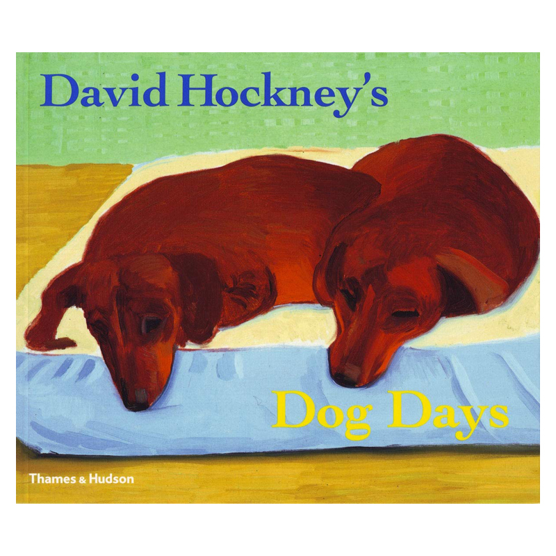 [正版]大卫霍克尼的小狗时光 狗狗的日子 英文原版 David Hockney’s Dog Days 大师艺术画册 动高清大图