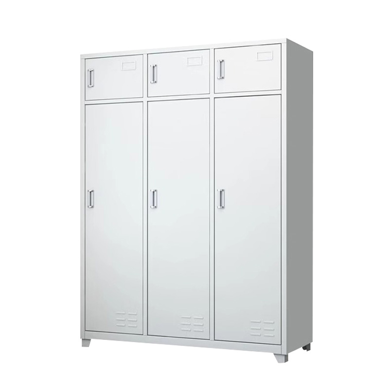 东升顺钢制衣柜存储柜储物柜三门内务柜高清大图