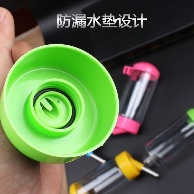 蓝色 [简易款]400ML 狗狗饮水器宠物自动喝水器挂式狗水壶悬挂泰迪猫咪金毛小狗喂水器