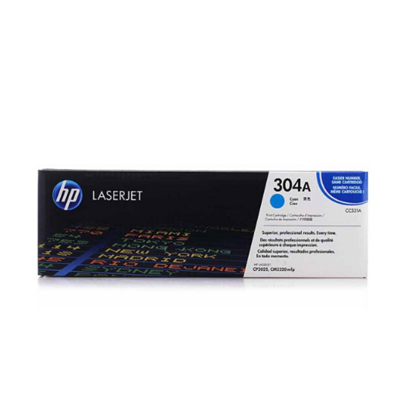 惠普(hp) Color LaserJet CC531A 青色硒鼓 304A