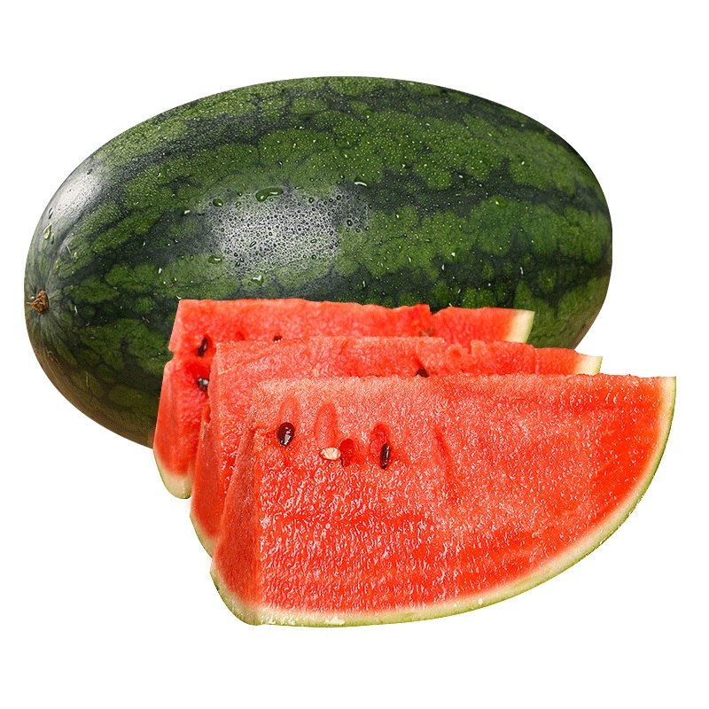 果淳乐 越南黑美人西瓜4 5斤当季新鲜水果两件起售合并发8 10斤 1 2个 报价 参数 图片 视频 怎么样 问答 苏宁易购