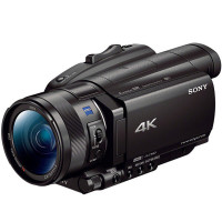 索尼(SONY)FDR-AX700 4K 高清数码摄像机套餐(含闪迪64GSD卡+包)