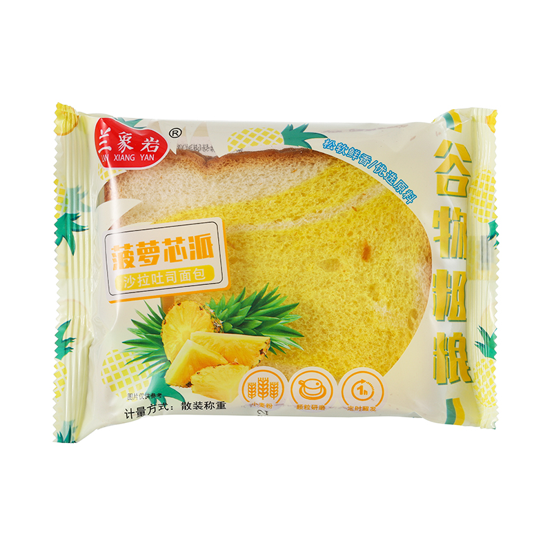 兰象岩菠萝芯派沙拉吐司面包1000g谷物粗粮儿童充饥点心零食营养早餐夹心面包高清大图