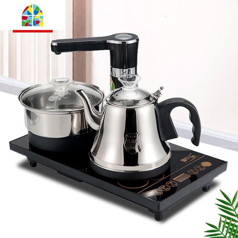 电磁炉茶具全自动上水壶电热烧水壶家用抽水泡茶炉器专用一体茶台 FENGHOU 2全自动黑色