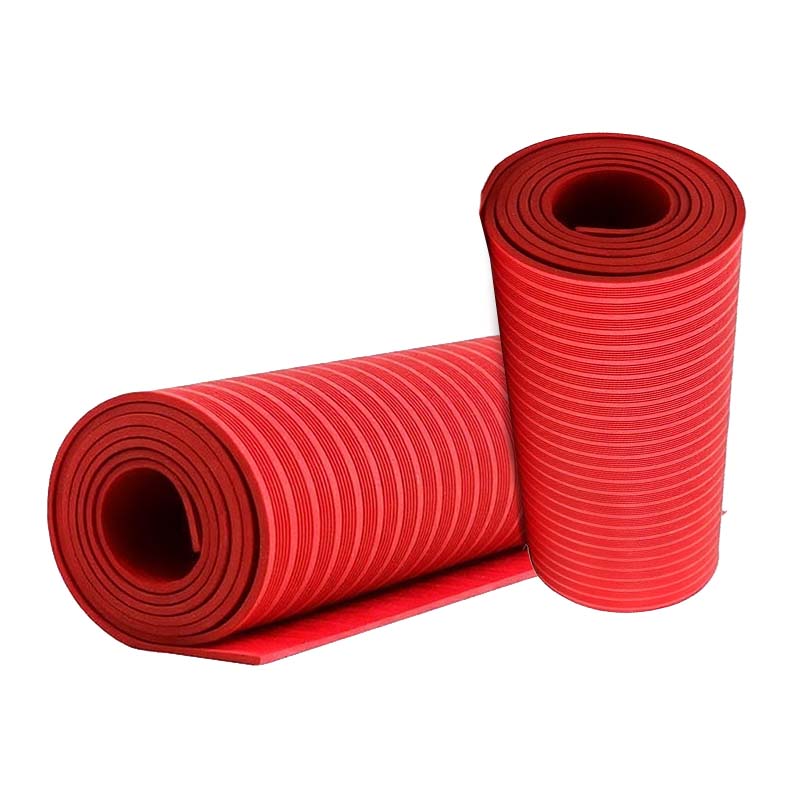 天空桥 绝缘地垫 红色条纹 6kv 3mm*1米*5米 卷高清大图