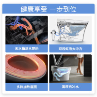 飞利浦(PHILIPS)智能马桶一体机 虹吸式马桶 全自动烘干 即热式智能坐便器
