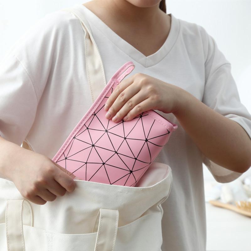 家柏饰(CORATED)化妆包女便携小号随身大容量简约化妆品收纳袋旅行洗漱包高清大图
