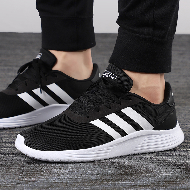 Adidas阿迪达斯时尚男鞋舒适透气轻便运动跑步鞋EG3283 D高清大图