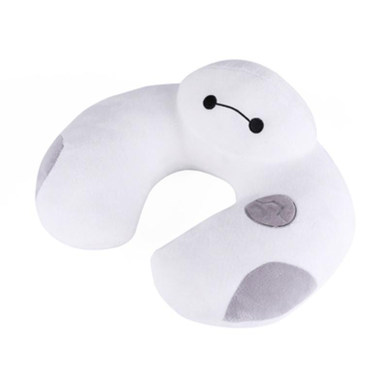 白色pp棉不可拆洗记忆棉u型枕慢回弹枕头护颈枕午睡靠枕旅行飞机枕