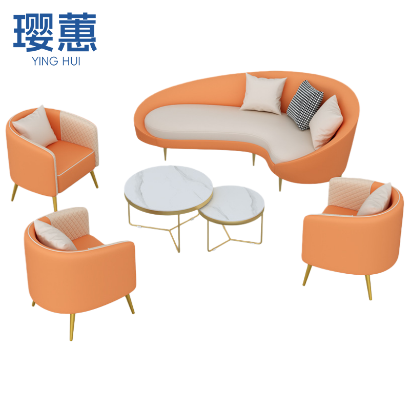 璎蕙 休闲沙发112+茶几 套高清大图