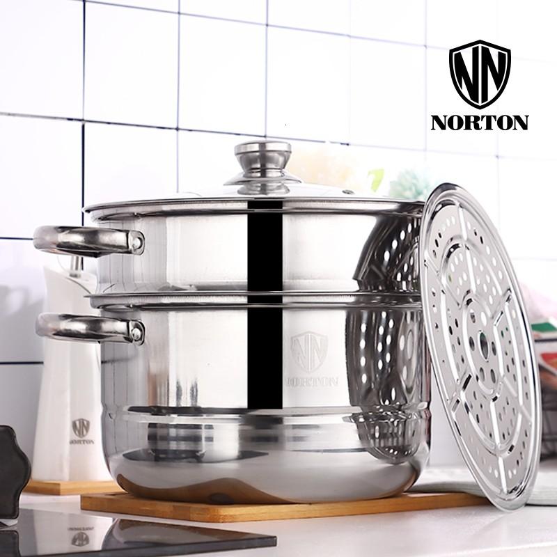 诺顿NORTON欧克斯三层蒸锅26cm 2ZOKS026高清大图