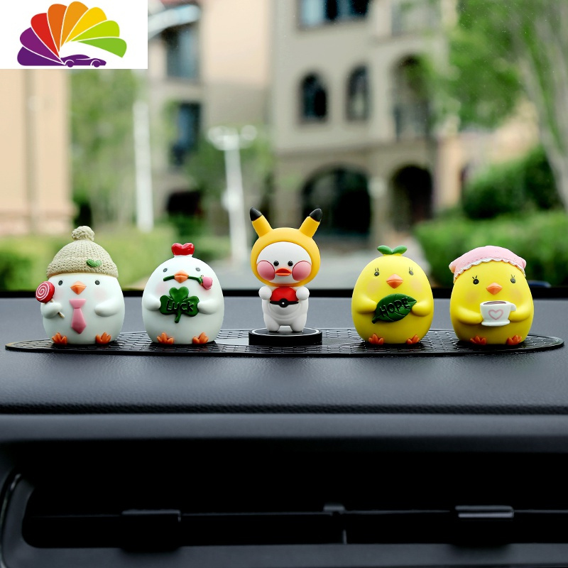 舒适主义shushizhuyi汽车摆件摇头鸡挂饰摆饰