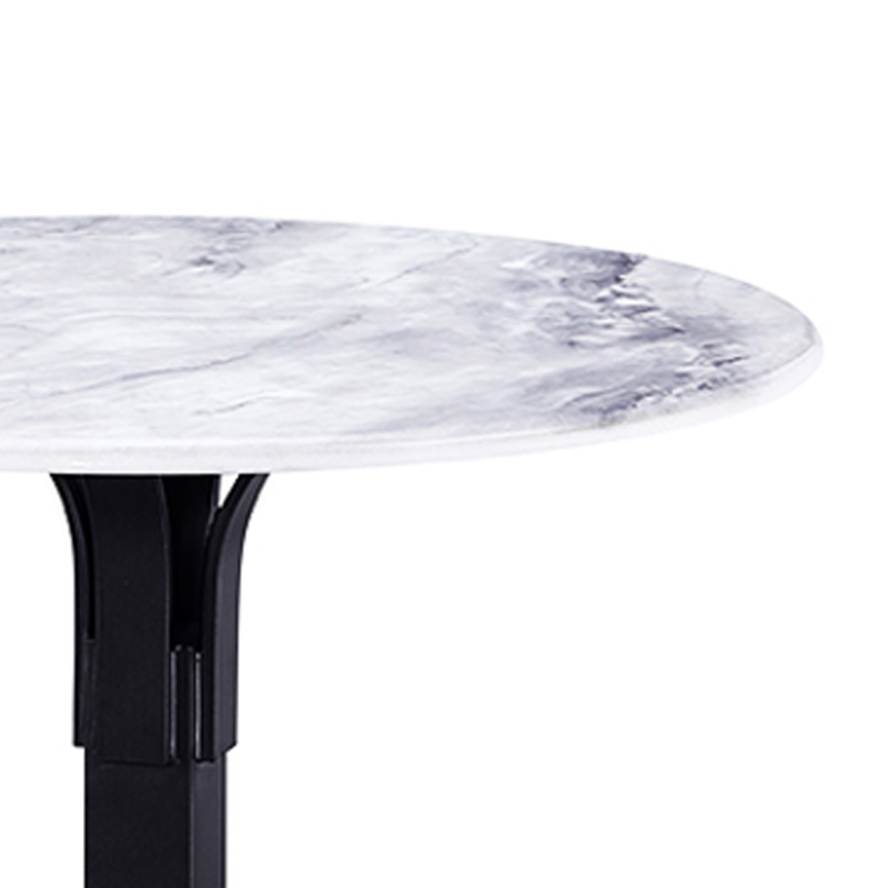 中豫鑫泽ZYXZ-VC4120103 圆桌小户型家用桌简约接待洽谈桌高清大图