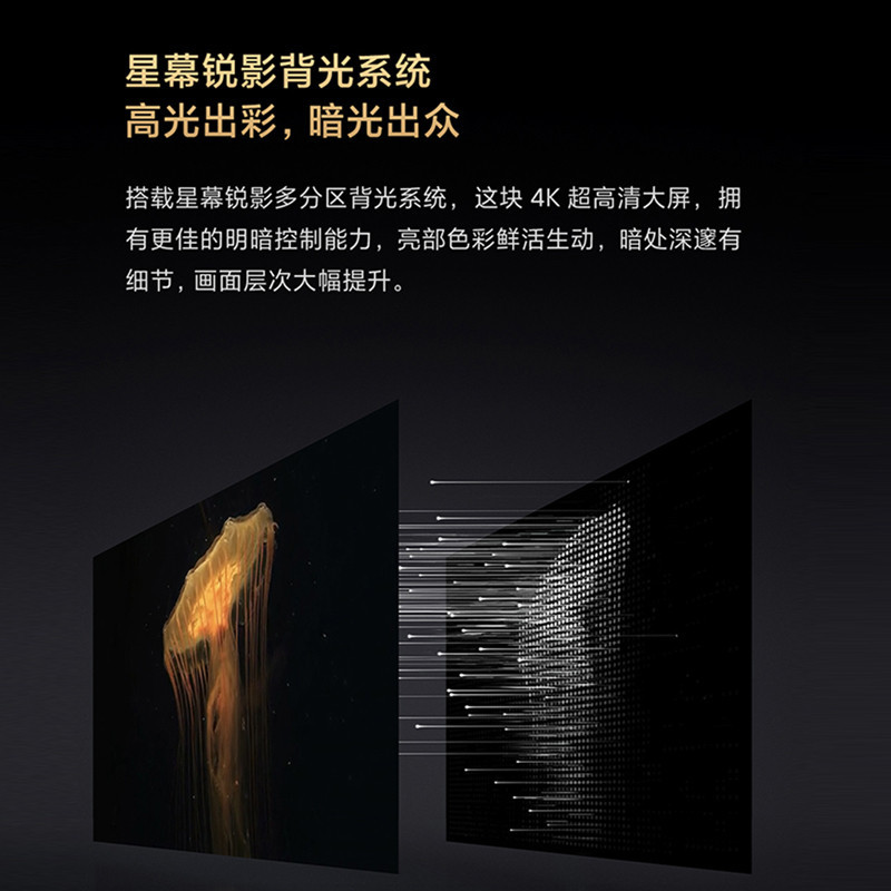 小米电视86英寸Redmi Max 86超大屏 4K超高清 百级多分区120Hz高刷游戏液晶平板电视机86 80 75