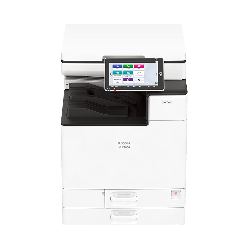 理光Ricoh IMC3000 A3彩色数码复合机打印机复印扫描大型商务办公(30页/分钟) 主机+盖板