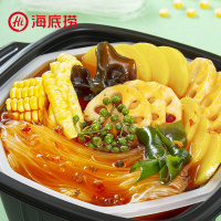 海底捞藤椒味什锦蔬菜410g 碗装 藤椒麻辣味 即食懒人自煮小火锅 宿舍办公室出行旅游必备