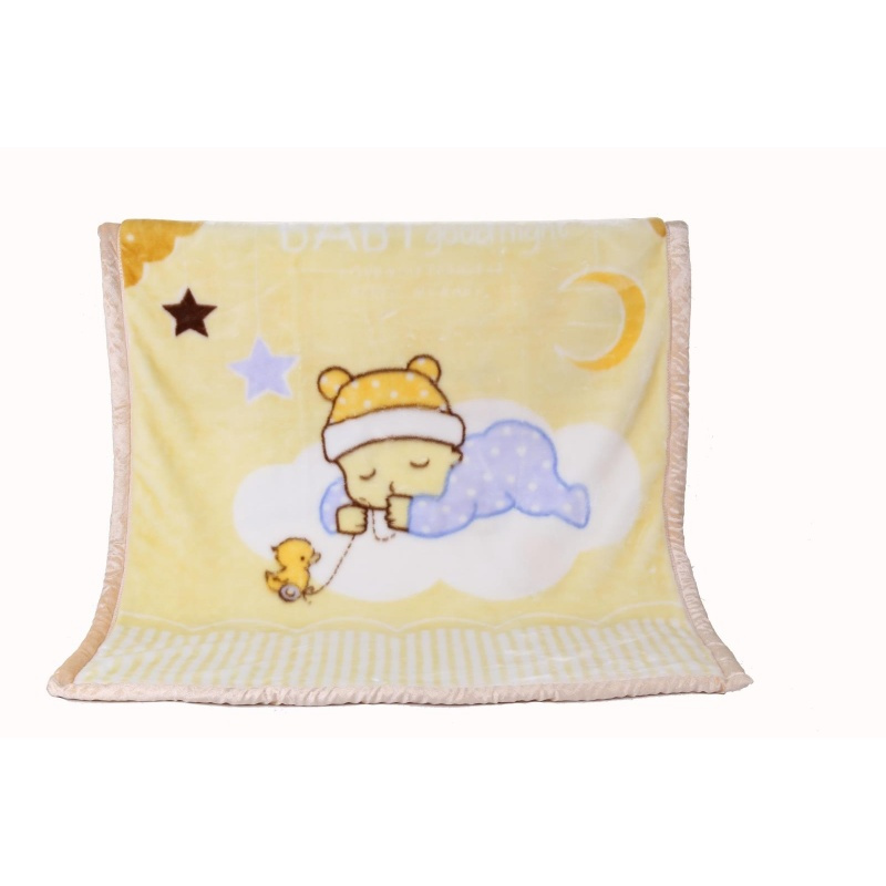 礼盒婴儿毛毯宝宝童毯儿拉舍尔毛毯双层加厚秋冬婴儿用请先与客服确认