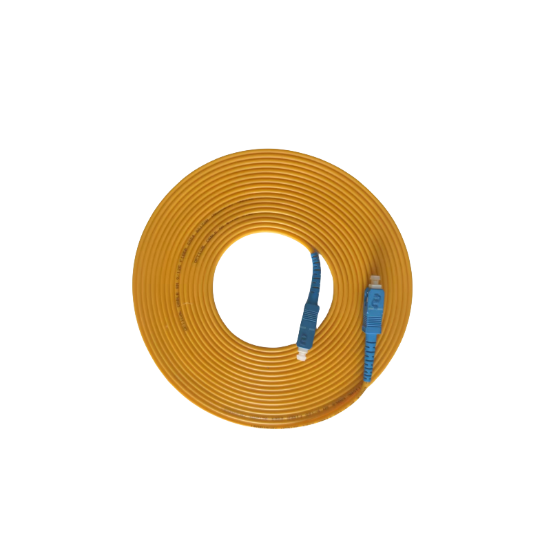 润宏伟 低烟无卤 光纤跳线 尾纤 SC-SC-5m 条高清大图