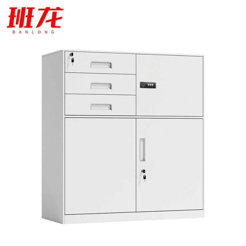 班龙备品柜矮柜三斗台高清大图