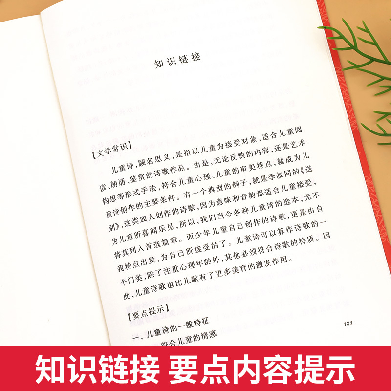 [1本]中国现当代儿童诗选 [正版]中国现当代儿童诗选 小学生现代诗集大全当代诗歌精选叶圣陶艾青冰心的诗小学四年级下册阅