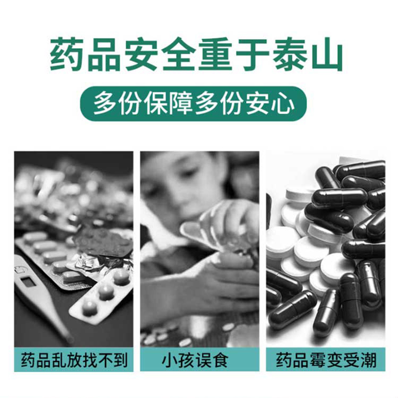 10寸铝合金家庭应急急救医药箱空箱