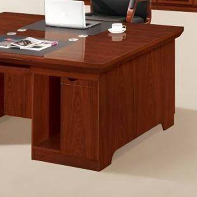 大央班台/办公桌B-5R161 1600W*1200D*760H办公桌员工位单人办公桌组合简约现代办公室老板桌子职员电脑高清大图