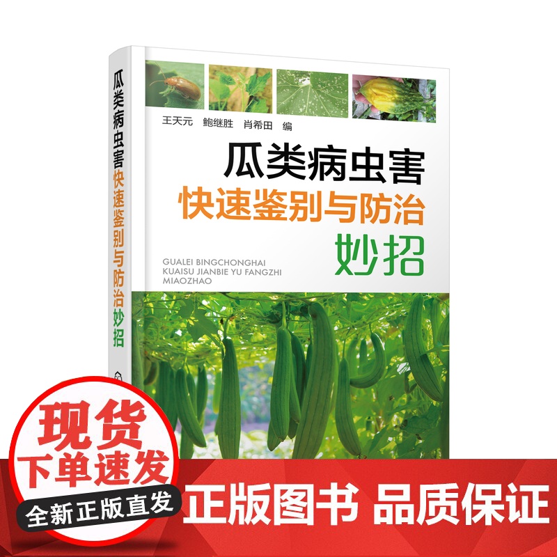 瓜类病虫害快速鉴别与防治妙招 9787122450647 王天元 鲍继胜 肖希田 编 化学工业出版社高清大图