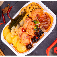 小龙坎沸物麻辣午餐肉390g自热火锅小火锅速食懒人加热自助火锅自煮火锅方便