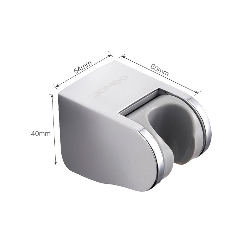 九牧(JOMOO)花洒支架免打孔淋浴花洒套装打孔可调节花洒固定器手持花洒底座支架Q19/Q39高清大图
