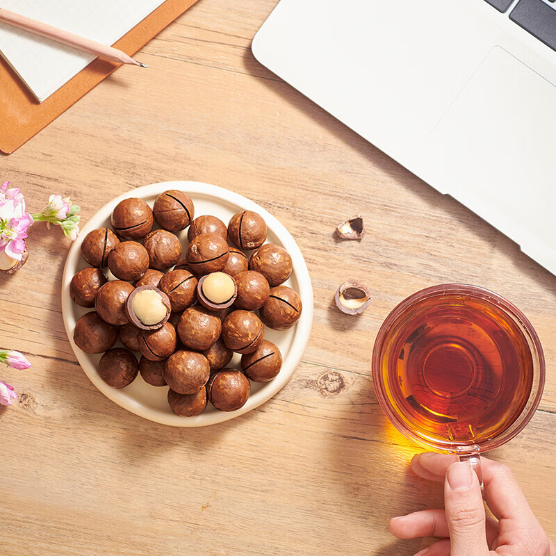 【满199减100】来伊份夏威夷果208g高清大图