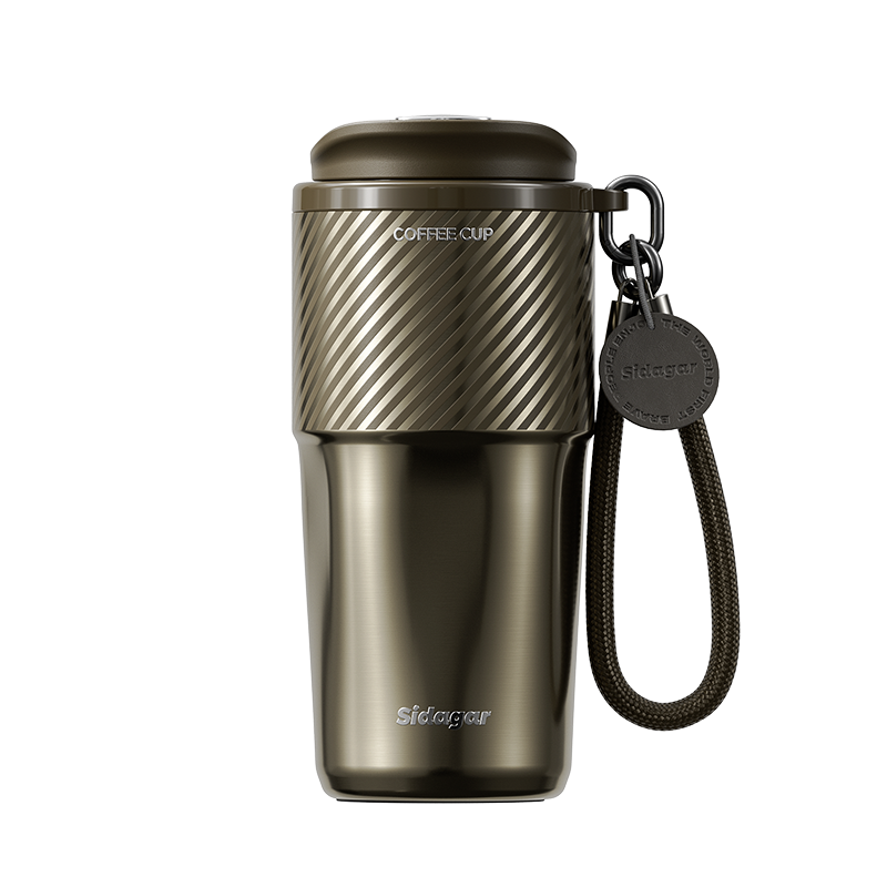 世大家 浮生咖啡杯570ml陶瓷-赤陶棕高清大图