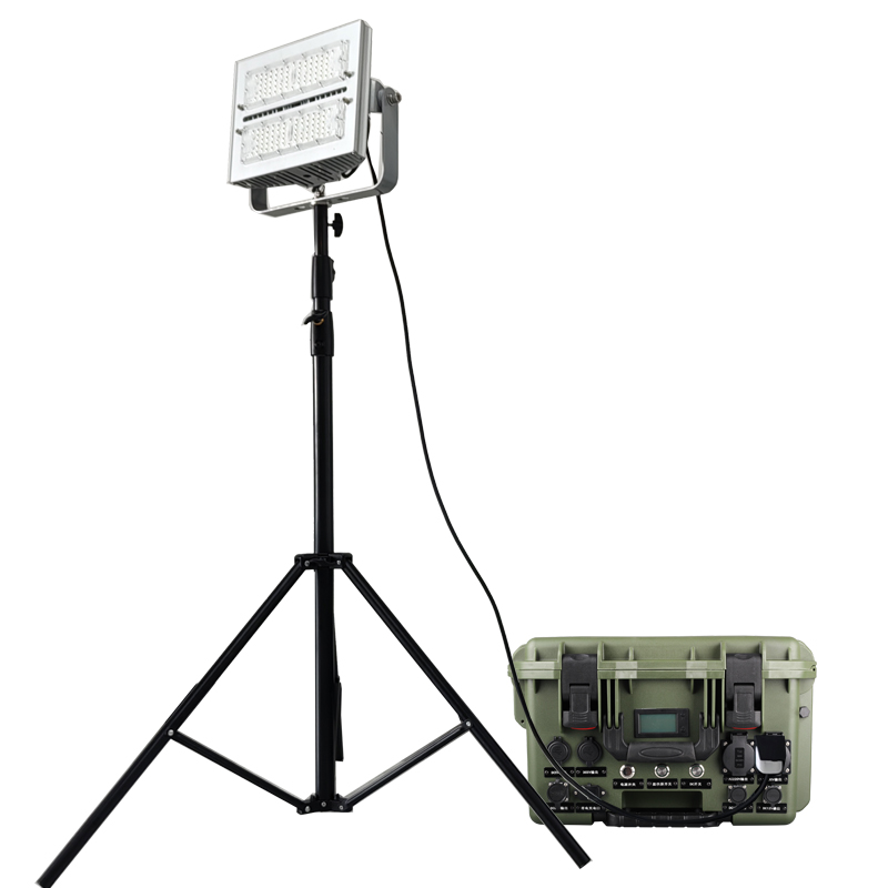 宝富睿光电EBYK3050-3K 24V 100W IP42 LED 锂电池 LED移动抢修灯(计量单位:台) 银色高清大图