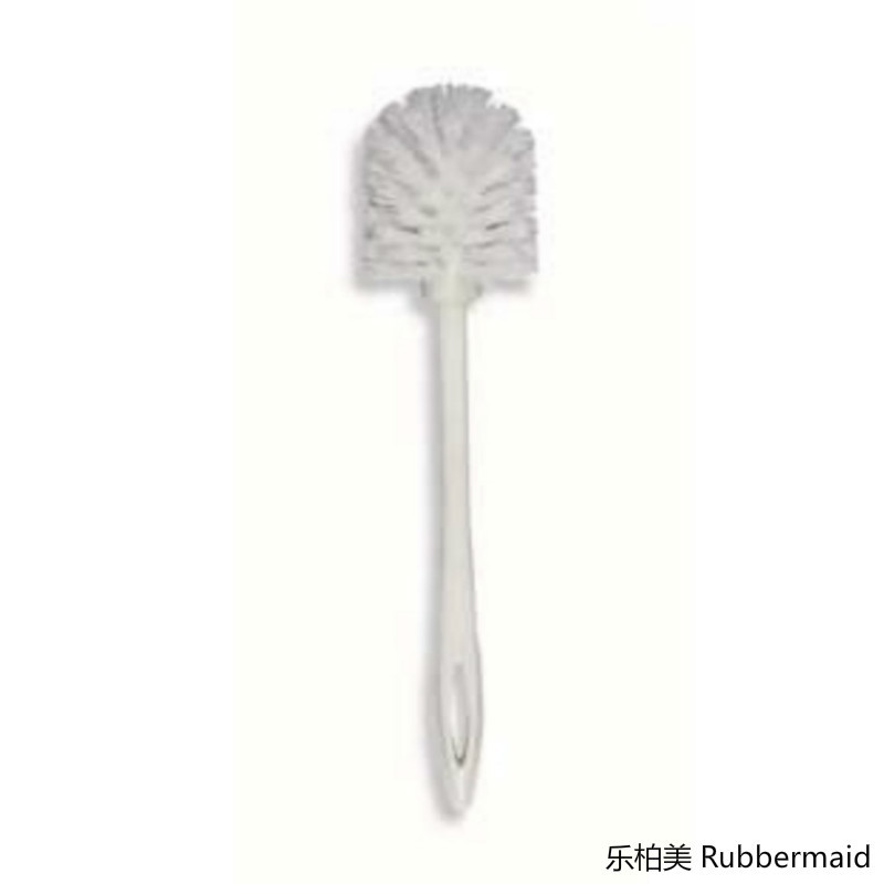 乐柏美 Rubbermaid FG631000WHT 马桶刷6310,塑料柄,聚bing烯刷毛